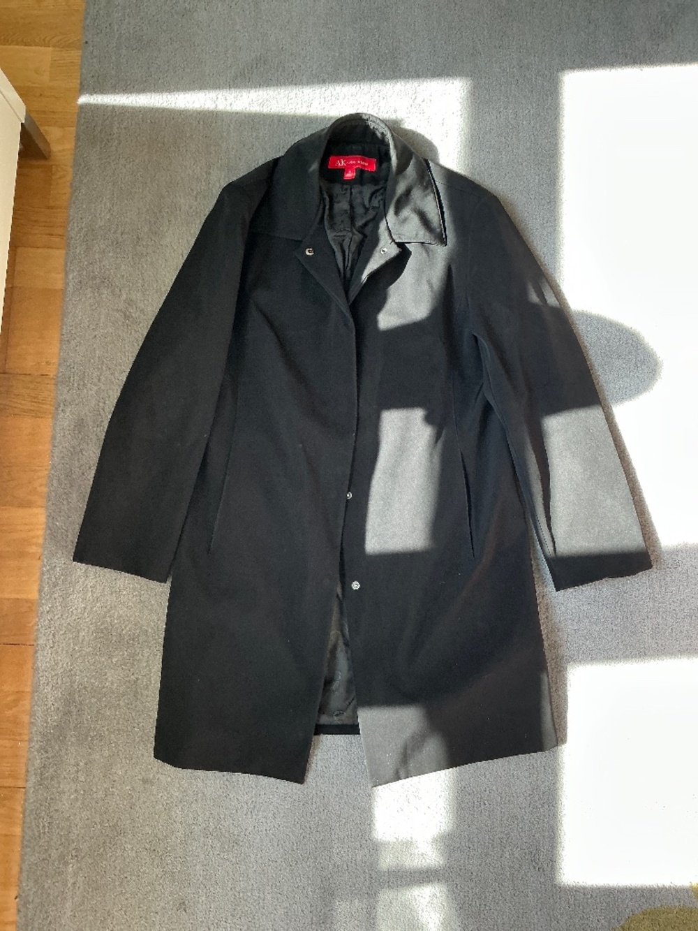 Vintage mid length AK Anne Klein trench/rain coat
